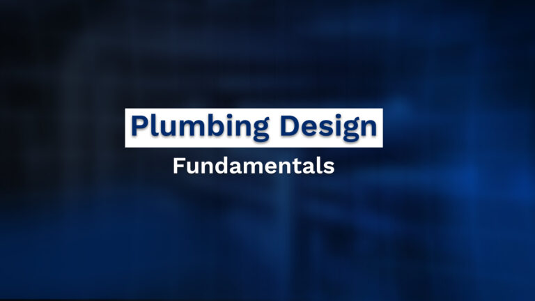 Plumbing Design Fundamentals